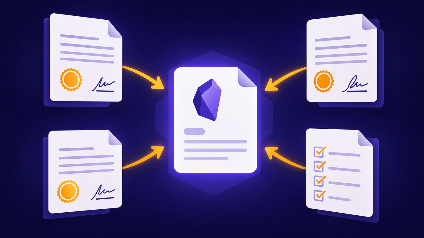 Как я работаю с информацией по проектам в Obsidian